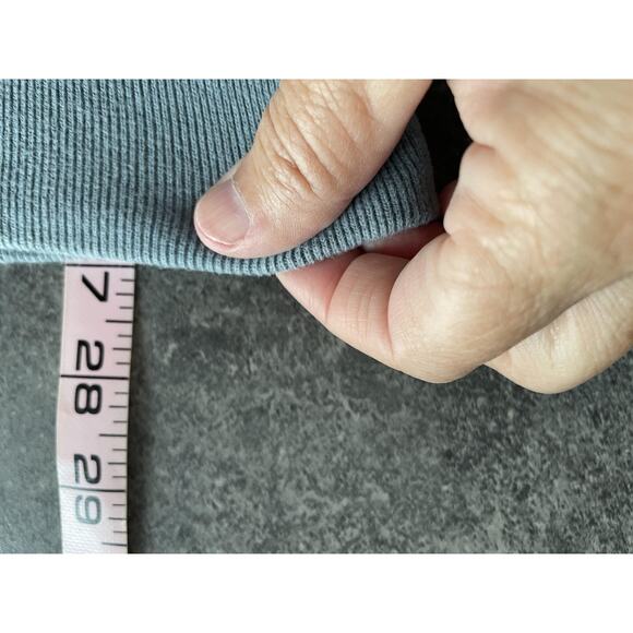 Life Is Good Sweatshirt Unisex Medium Blue Pullover Hoodie Pocket Outdoors - Picture 8 of 9